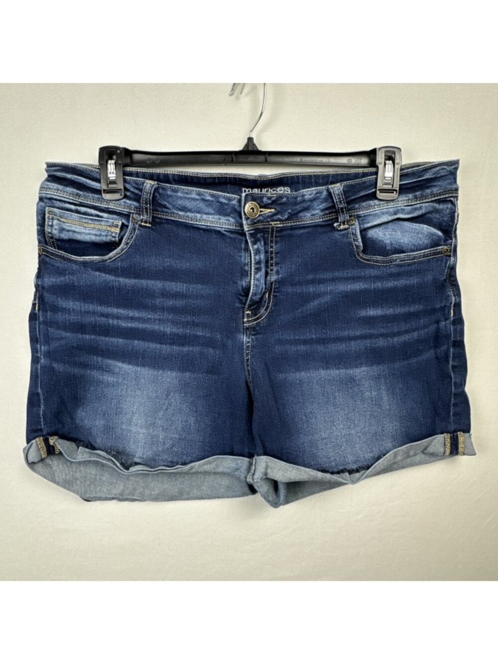 Maurices Jean Shorts Women's 36x4 (tag 17/18) stretch cuffed